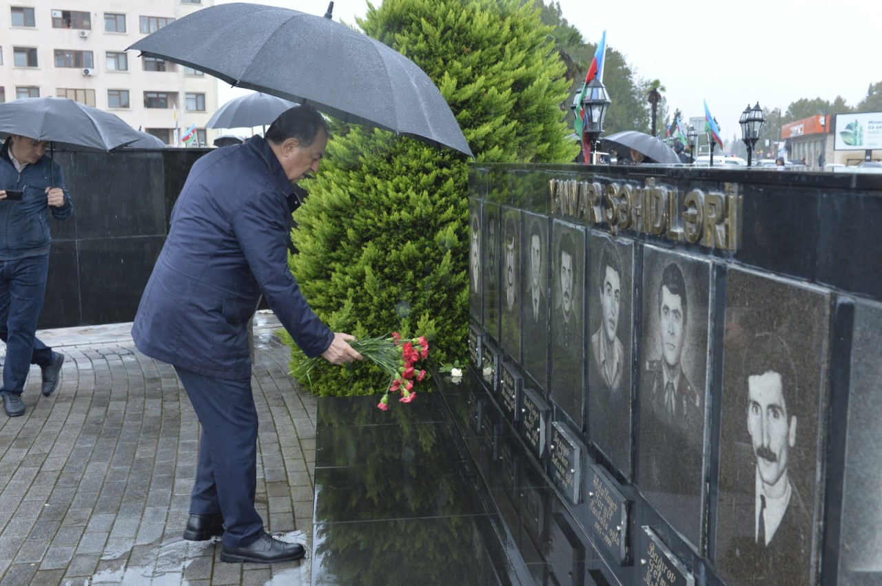 Lənkəranda Anım Gününün beşinci ildönümü qeyd edilib - FOTOLAR